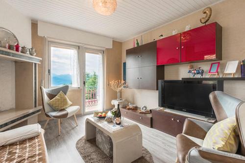 San Zeno di Montagna Apartment | Casa Heli 1 lake view