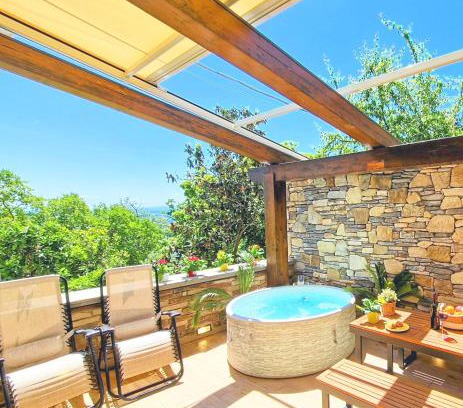 Giugnano House | Casa Papalino, con Jacuzzi e vista sulle colline di Vinci