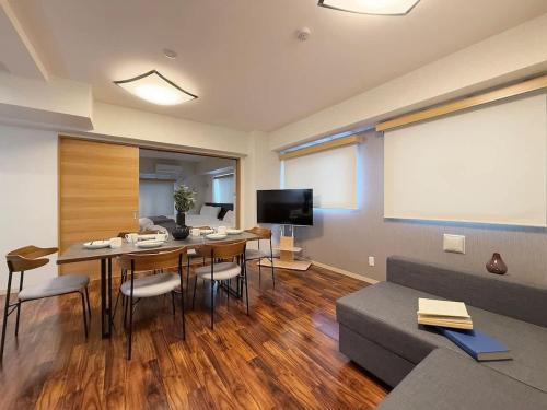Hiroshima City Centre Apartment | Casaen by b hotel - Secure 1BR Apt with Dining & Living Space