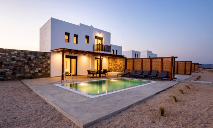 Afiartis House | Cato Agro 5, Seafront Villa with Private Pool