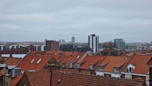 Aarhus C Apartment | Center apartment - top floor penthouse with views of the city