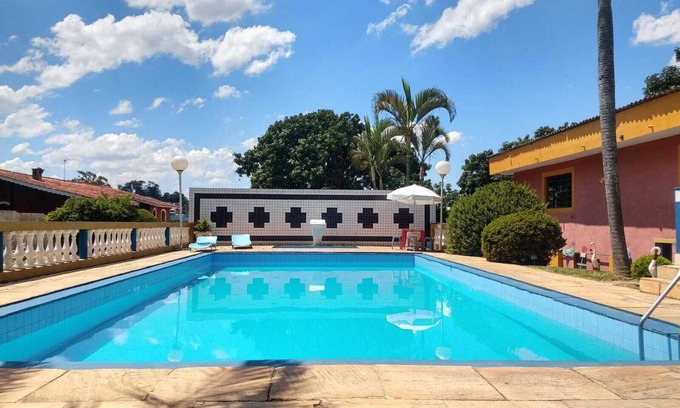 Jardim Estancia Brasil House | 🌳 Chácara Sorriso in Atibaia – Comfort, Leisure and Nature in one place!
