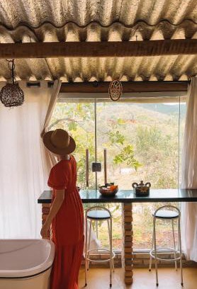 Paranoa House | Chalé aconchegante, pertinho da cidade e conectada a natureza