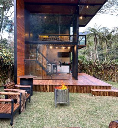 Nova Friburgo Cabin | Chalé Industrial Pedra do Imperador