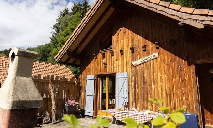 Soultzeren Ski Chalet | chalet anemone - mountain view