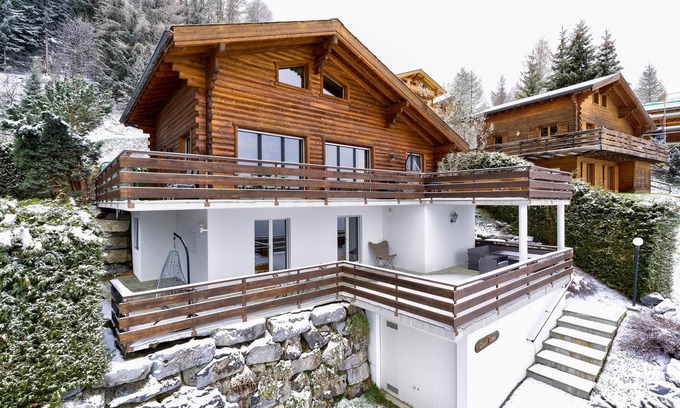 Riddes Ski Chalet | Chalet Coeur - Jacuzzi - Sauna - Views - La Tzoumaz, 4 Vallees