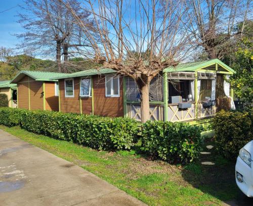 Sorbo-Ocagnano Ski Chalet | Chalet en bois climatisé À 300 m de la plage Marina di Sorbo 6 personnes