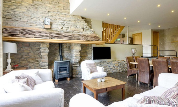 Manhay House | Chalet in Manhay with Sauna near Ardennes