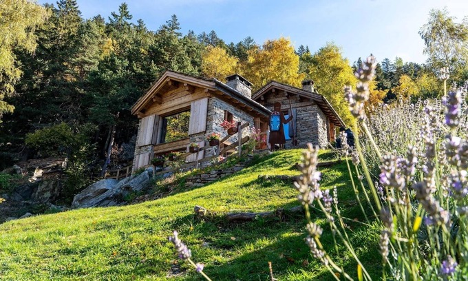 San Giacomo Filippo House | Chalet 'Panorama Res Albert' with Mountain View, Wi-Fi & Garden