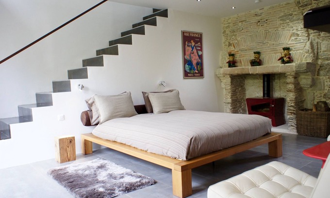 Saint-Fiacre-sur-Maine Bed & Breakfast | Chambre Orientale Duplex Jardin privatif + Breakfast included