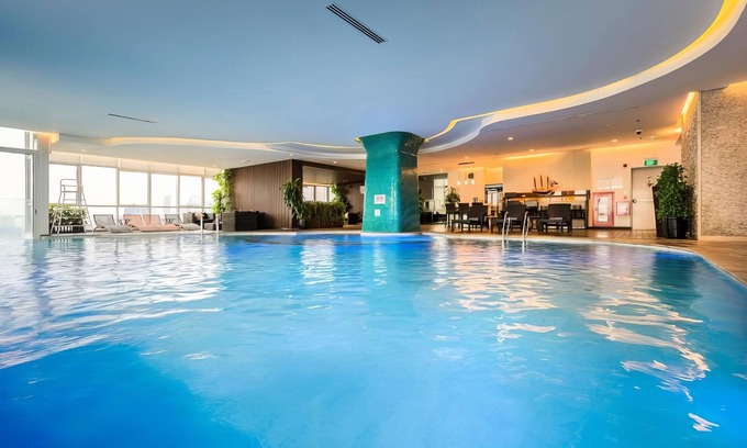 Ba Dinh Apartment | Charming 1-bedroom Studio for 4 with Balcony Pool Gym in Luxury Center Building