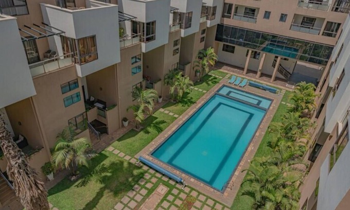 Kilimani Apartment | Charming 1-bedroom apartment in lovely Nairobi with AC, fitness room