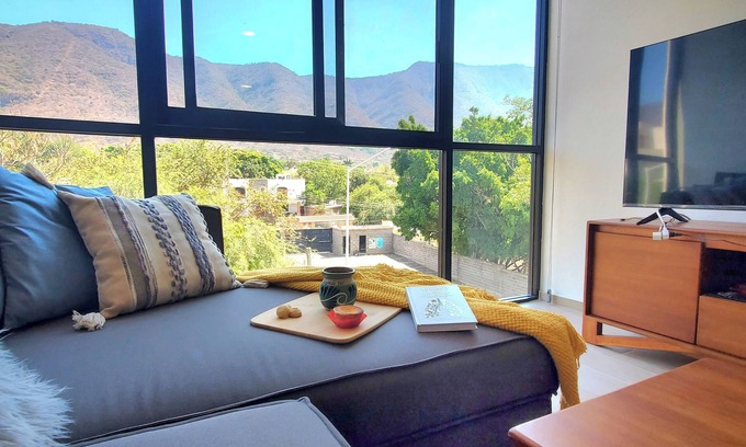 Jocotepec Condo | Charming 2-bdrm Condo with workspace, WiFi, pool w/patio, in serene Chantepec.