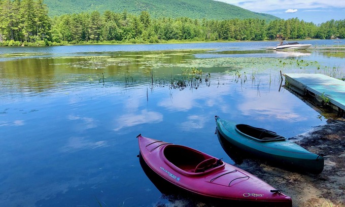 Denmark House | Charming Cabin, Lake Access! Backyard Bubbling Brook. Pets Welcome!