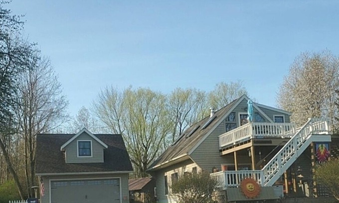 Wolcott Ski Chalet | Charming Chalet with Cozy and Serene Lake Views