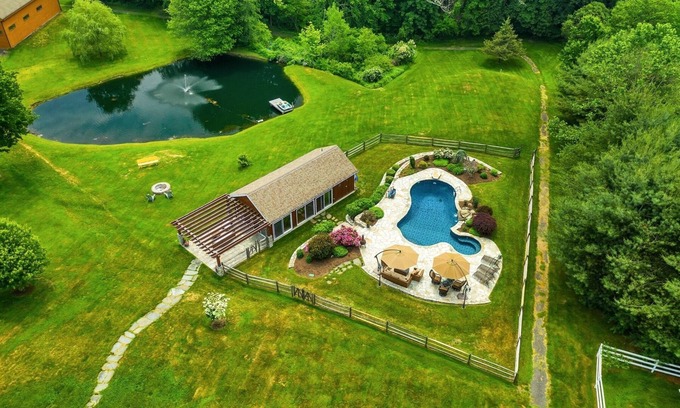 Watertown House | Charming Countryside Retreat w/Pool & Theater