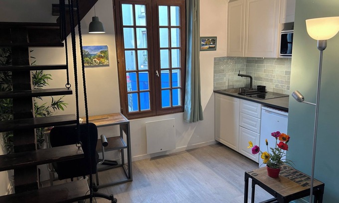 Butte-aux-Cailles Apartment | Charming duplex apartment in the typical Butte aux Cailles neighborhood