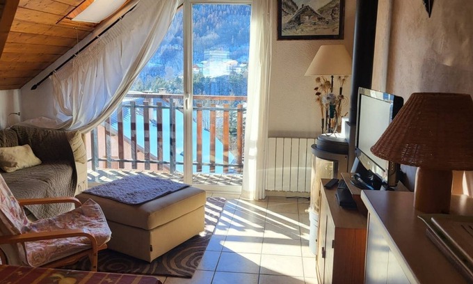 Forville Apartment | Charming duplex of 40m2 with view on the valley