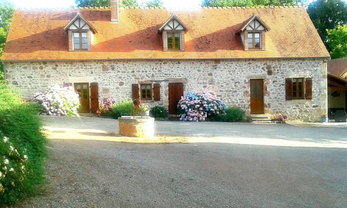 Haut-Bocage Cottage | Charming Farmhouse with Mini Farm, Fireplace, and Large Garden in Haut-Bocage