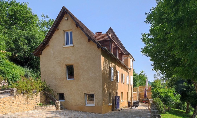 Saint-Cybranet House | Charming house for 12 people, 15 minutes from Sarlat, heated above-ground pool
