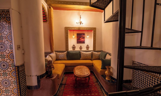 Talaa House | Charming riad in superb Fès : Room Romayssa