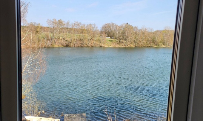 Ljungbyhed House | Charming Sjöhuset with lake plot, lake view and Söderåsen