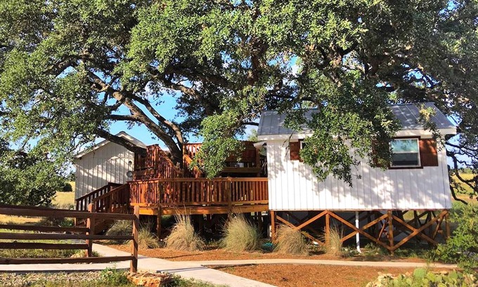 Dripping Springs House | Charming Texas Tree House with Tranquil Views Ideal for Glamping near Austin