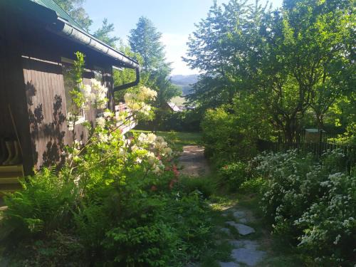 Hutisko-Solanec House | Chata na Poskle u lesa s výhledem