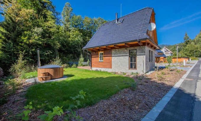 Loucna nad Desnou Ski Chalet | Chatička u řeky - Kouty nad Desnou