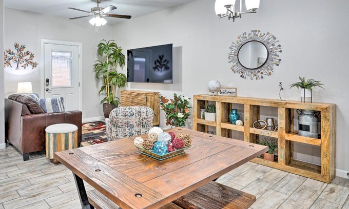 Edinburg Apartment | Chic Edinburg Escape Hike, Fish, and Explore!