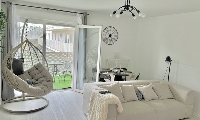 Center Apartment | Chic et Cosy Appartement Épuré - T3