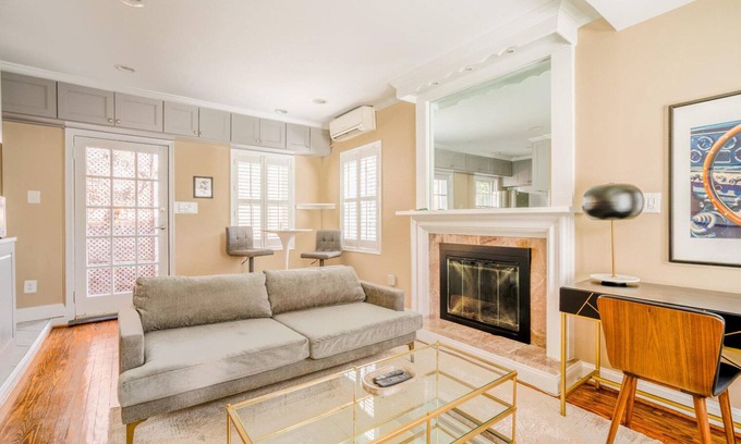 Georgetown House | Chic Georgetown 1BR w/W/D, nr Baseball, Bars & Dining, by Blueground