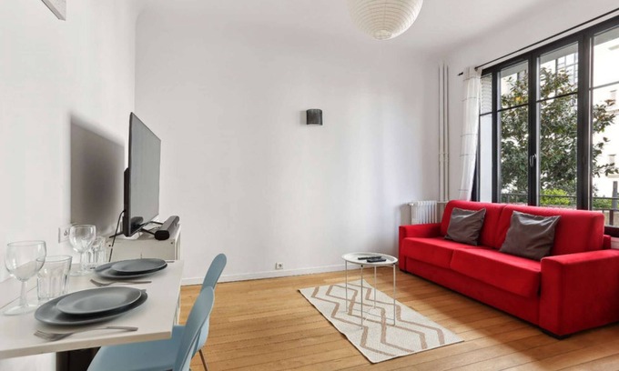 Parchamp–Albert Kahn Apartment | Chic studio with downtown Boulogne-Billancourt