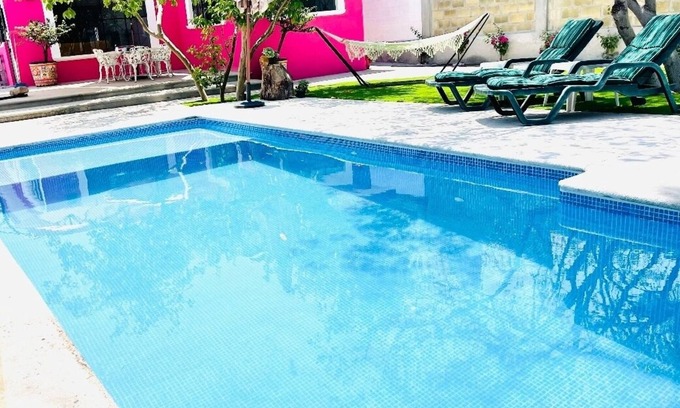 Las Quintas House | CHULA Boutique-House/AC/Barbecue & Pool/10min from Cuernavaca