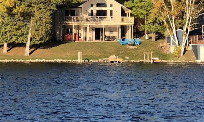 Clam River House | Clam Lake Cottage, Torch Lake, Sandbar, Waterfront, Chain-o-Lakes, Pure Michigan