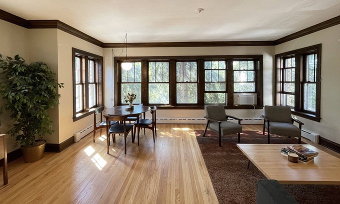 Irving Park Apartment | Classic Flat with Modern Upgrades and Plenty of Space. Blue Line Friendly.