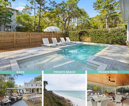 White's Gulfview House | Coach's Corner by Stay on 30A- Pool, Bikes, Golf Cart