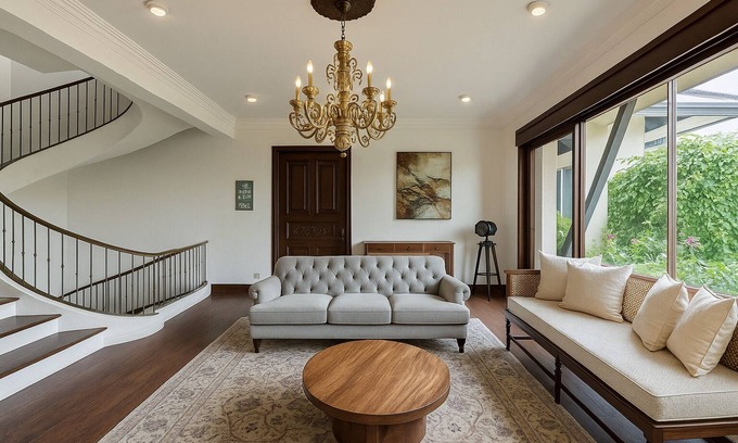 Wellawatte Villa | Colonial type 4-bedroom villa in Colombo with WiFi, AC