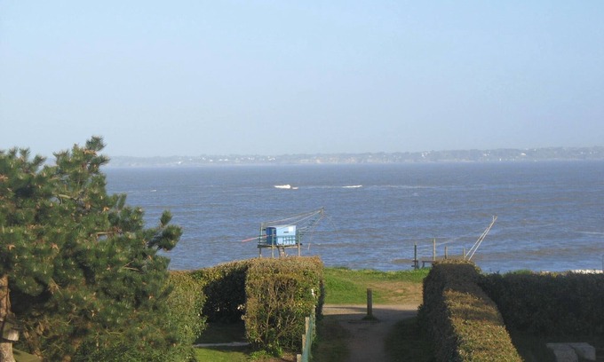 Saint-Michel-Chef-Chef House | Comfortable house for 2 people, 40 m from the beach, room with SEA VIEW