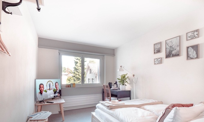 St. Gallen House | ★comfortable 1 BR-Apt with Netflix "cozy brown"★