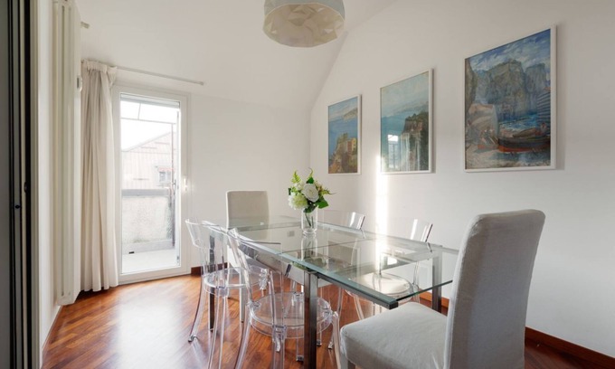 Maggiolina Apartment | Comfortable apartment located on the third floor of a building with a lift (NOT suitable for disabled people). There are steps at the entranceIn 100m2 of space, it comfortably accommodates 4 people with two double bedrooms.The property is located near th