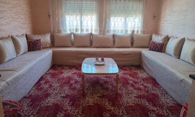 La Ville Haute House | Comfortable new apartment almost 13 min from mehdia beach