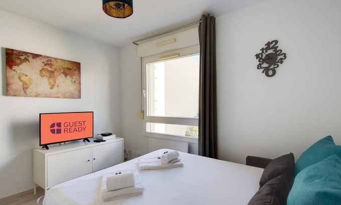 Jean Moulin - Marius Berliet Apartment | Comfy Stay Steps from the Metro