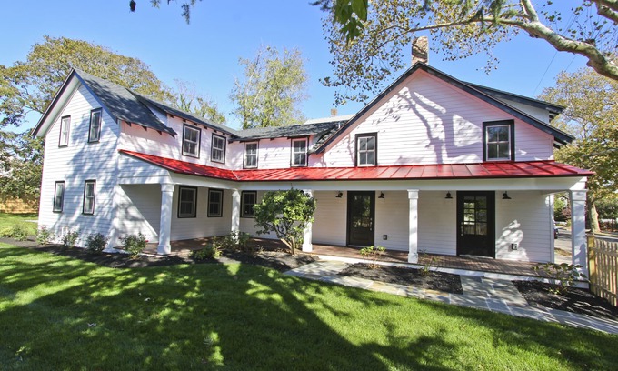 Village Green House | Completely Renovated Historical Home - The Black and White House