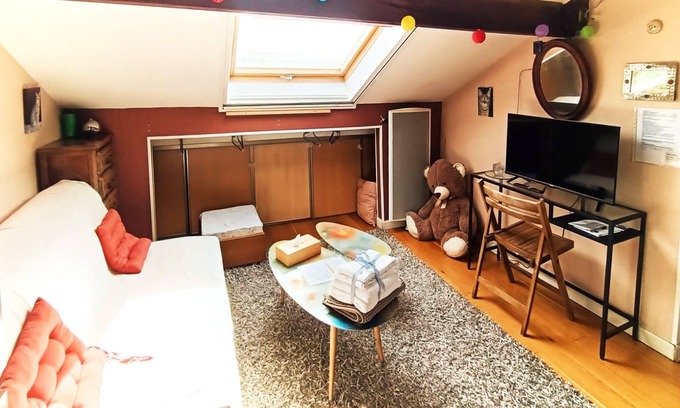 L'Hay-les-Roses Apartment | Coquet 2 Pièces Sous les Toits