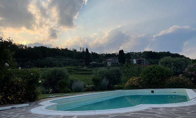 Soave House | Corte Soave Apartment, swimming pool and whirlpool