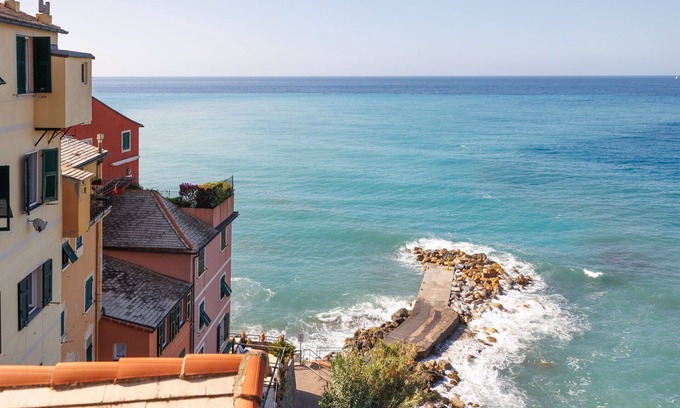 Sori Apartment | Cosy apartment for 6 guests with A/C, WIFI, TV, balcony and panoramic view, close to Portofino