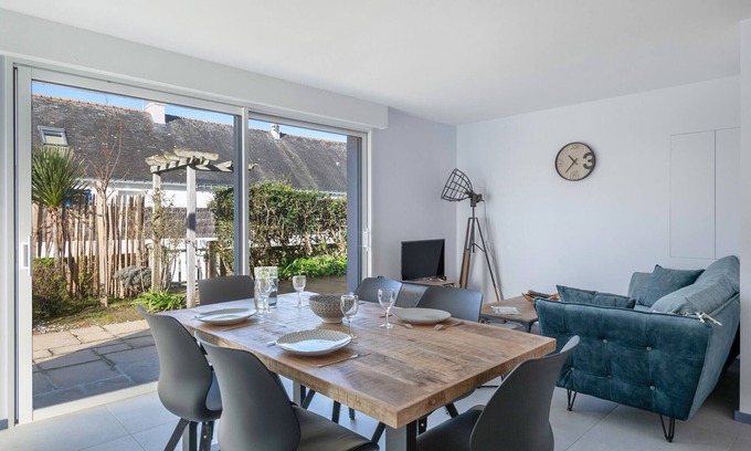 Carnac Ski Chalet | Cosy house less than 300m from the sea in Carnac