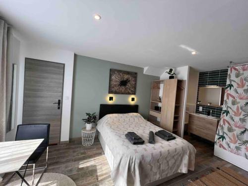 Tassin Apartment | Cosy studio l'éclipse Balneo