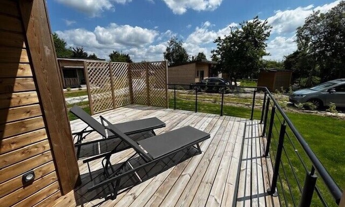 Guerande Ski Chalet | Cottage - 40 m² all comfort with garden